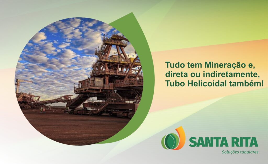 Santa Rita - Artigos - Tudo tem Mineração e tubo helicoidal!