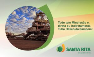 Santa Rita - Artigos - Tudo tem Mineração e tubo helicoidal!